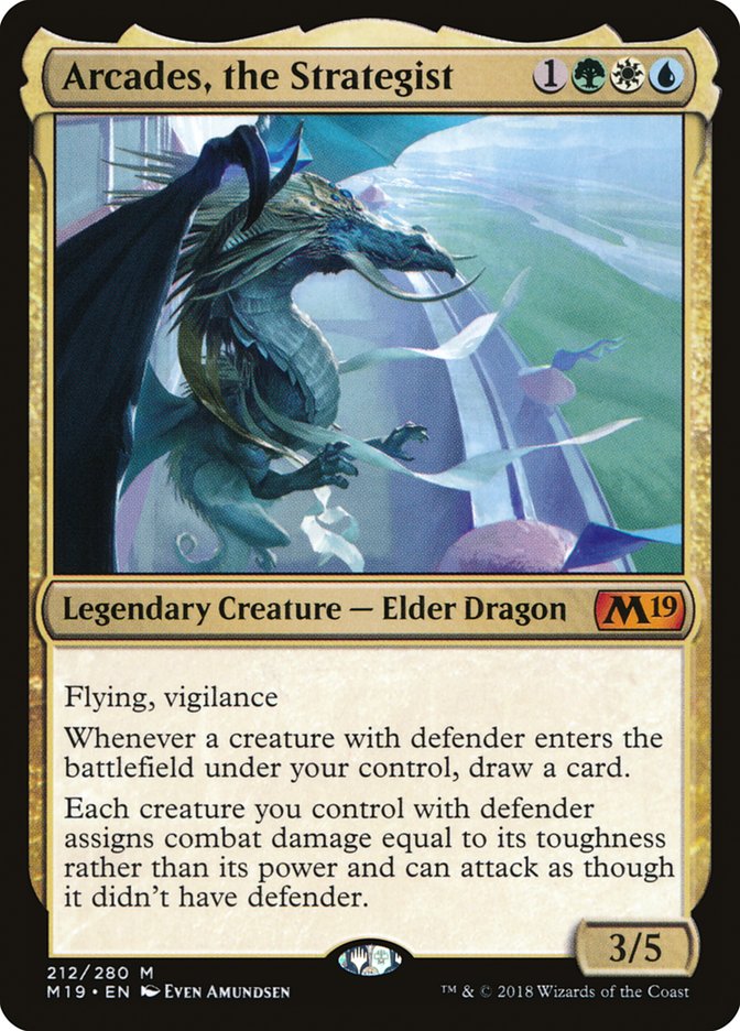 Arcades, the Strategist [Foil] :: M19