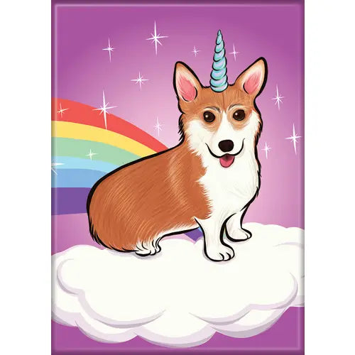 WTIA Enchanted Corgi Magnet