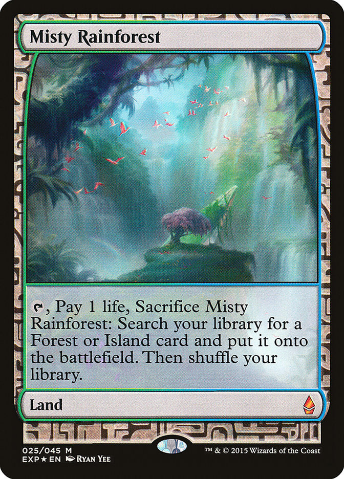 Misty Rainforest [Foil] :: EXP