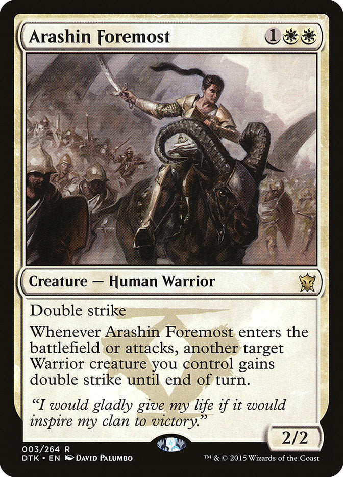 Arashin Foremost [Foil] :: DTK