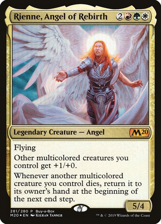 Rienne, Angel of Rebirth [Foil] :: M20