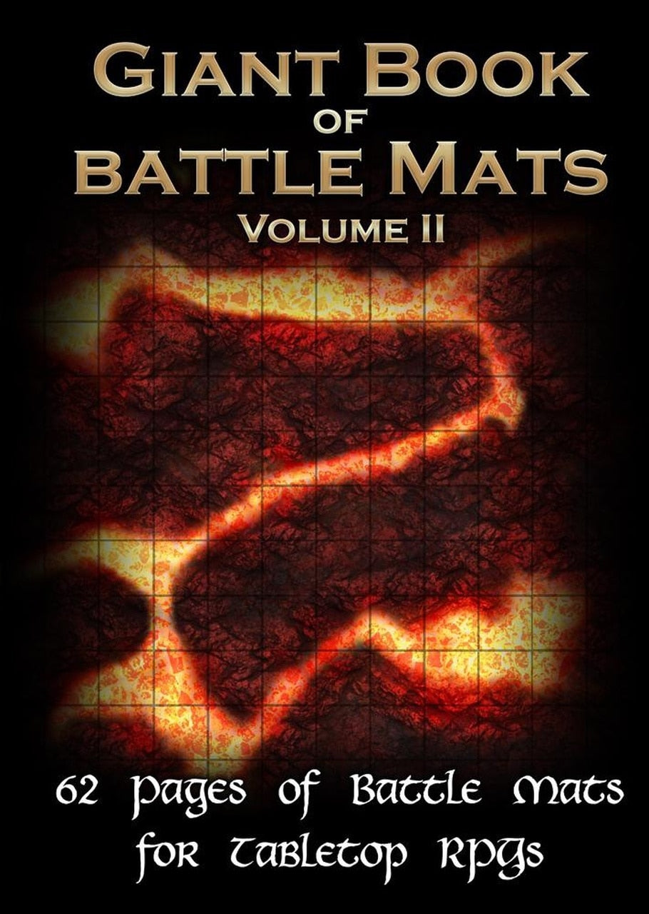 Battle Mats: Giant Book of Battle Mats: Volume 2