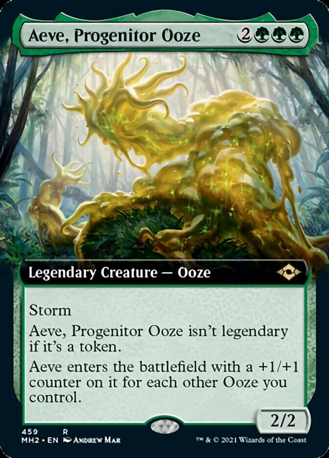 Aeve, Progenitor Ooze (Extended Art) [Foil] :: MH2