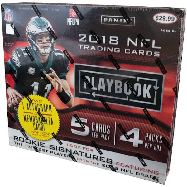 2018 Panini Playbook Football Mega Box