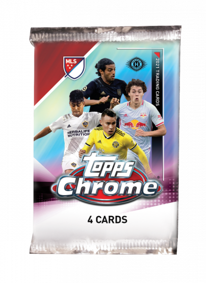 2021 Topps Chrome MLS Trading Cards - Hobby Pack