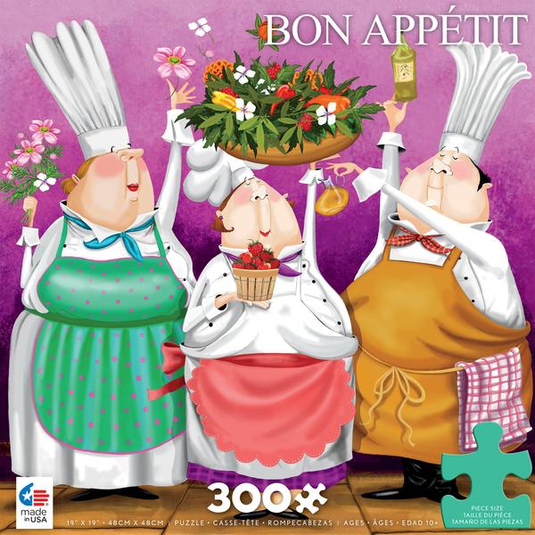 Bon Appetit (assorted 300 pc puzzles)