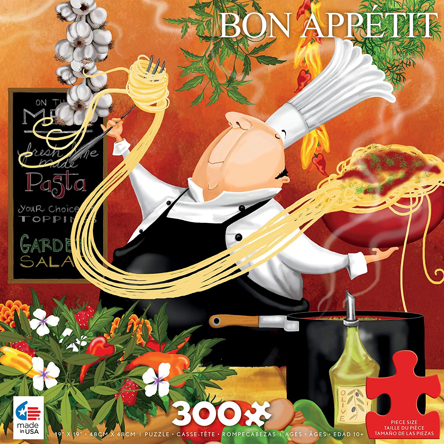 Bon Appetit (assorted 300 pc puzzles)