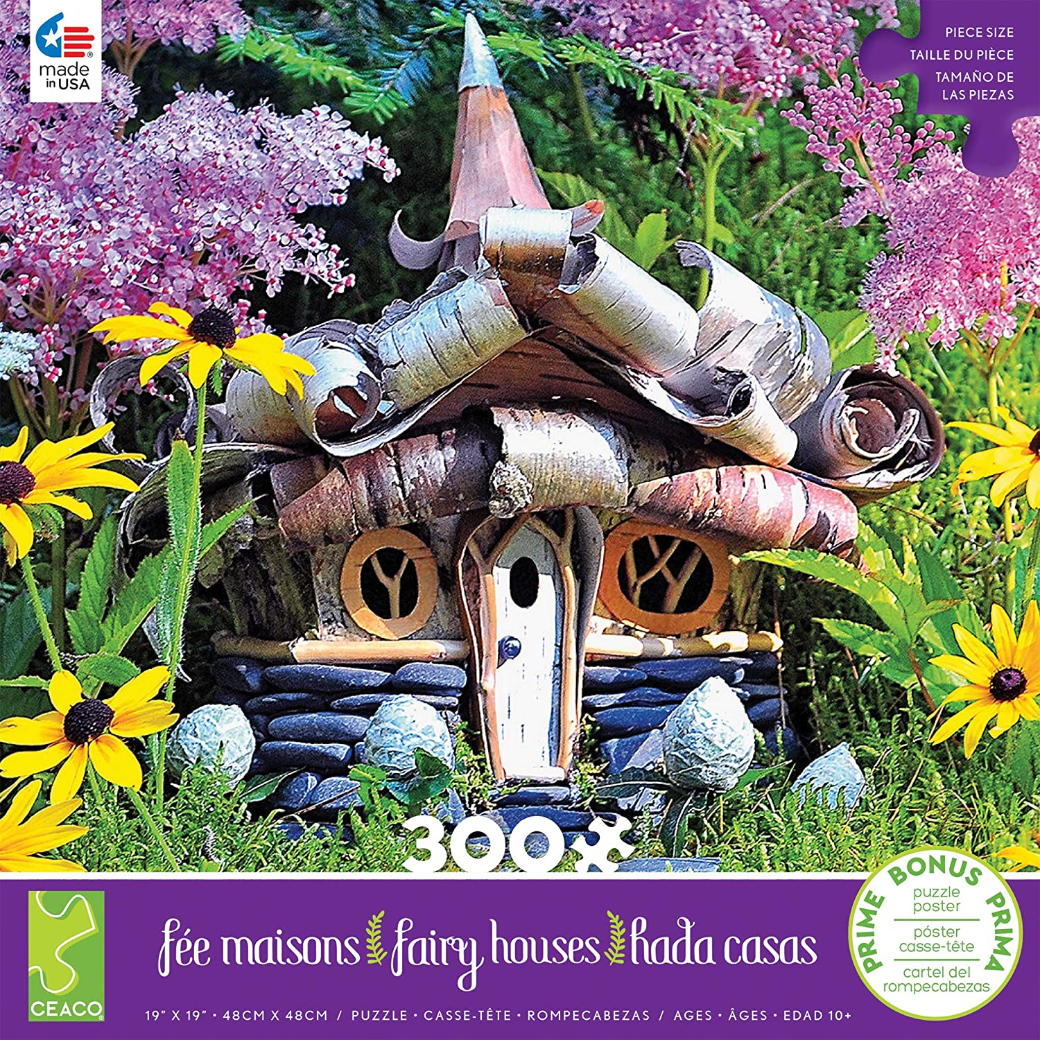Fairy Houses (assorted 300 pc puzzles)