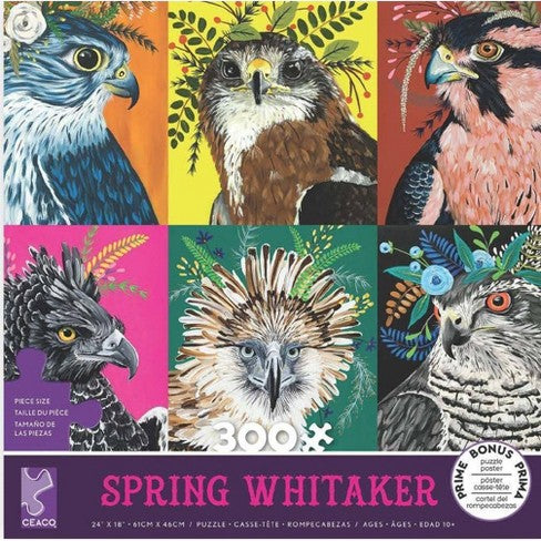 Spring Whitaker: Birds (300 pc puzzle)