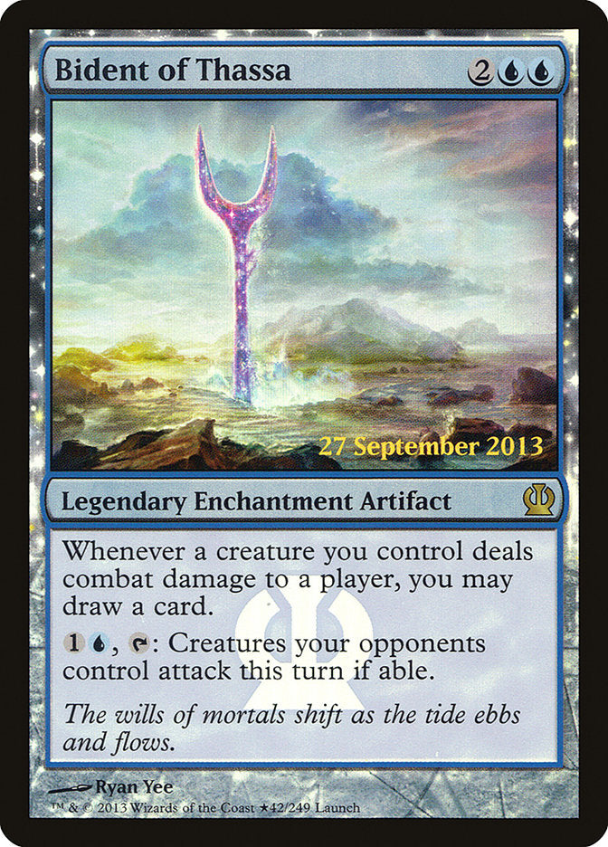 Bident of Thassa [Foil] :: PTHS