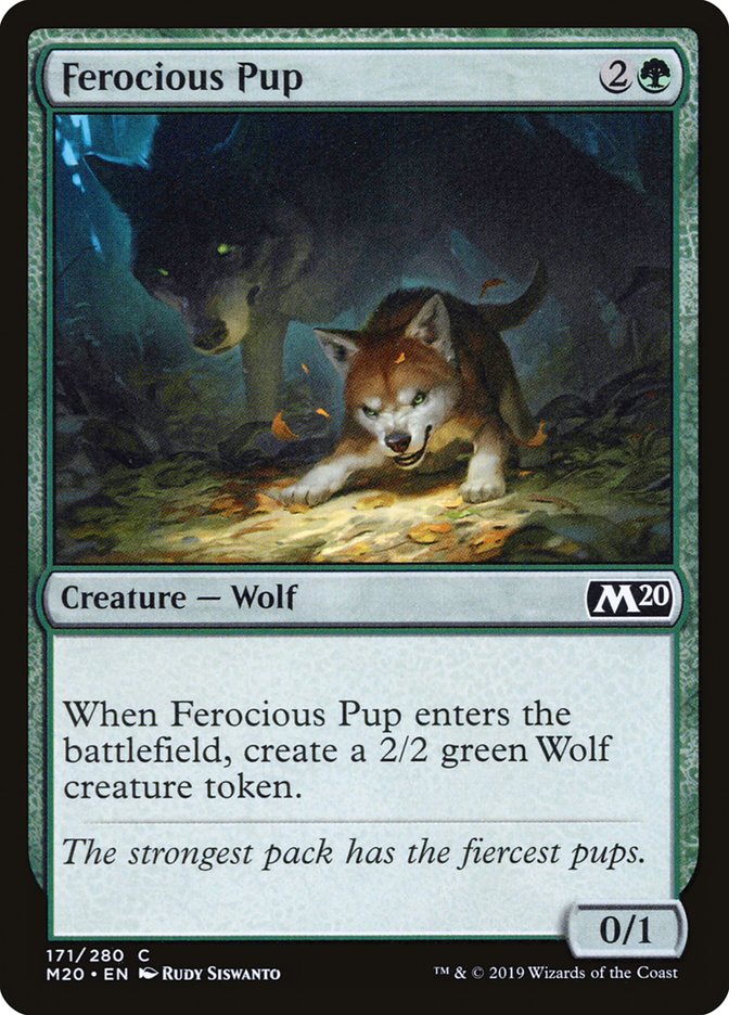 Ferocious Pup [Foil] :: M20