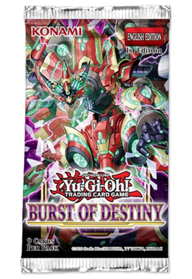 Yu-Gi-Oh! Burst of Destiny - Booster Pack