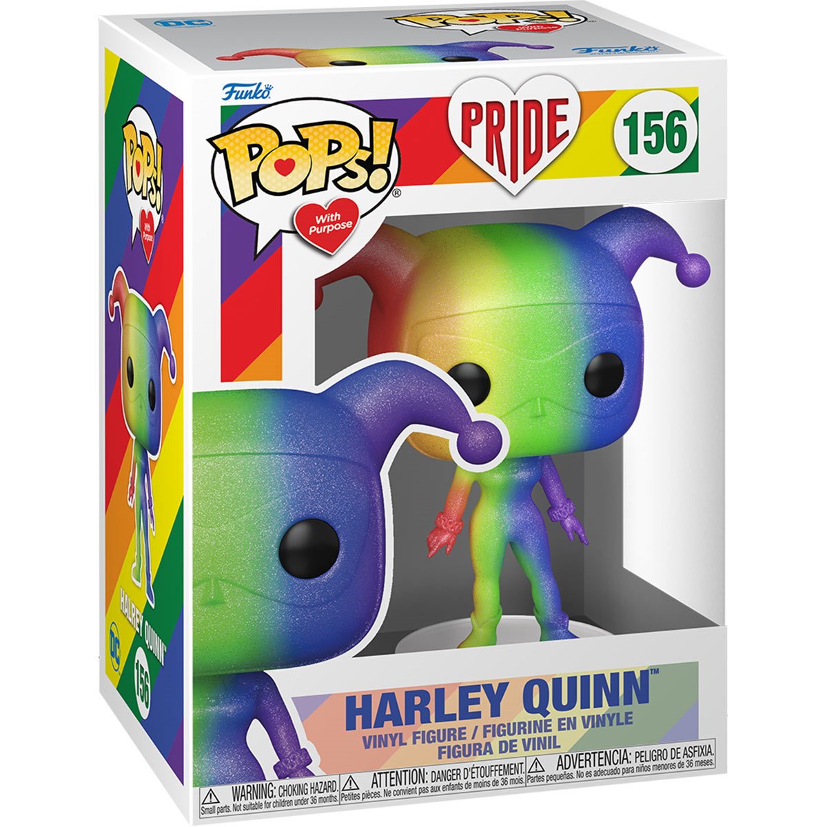 DC Comics: Pride - Harley Quinn Pop! Vinyl Figure (156)