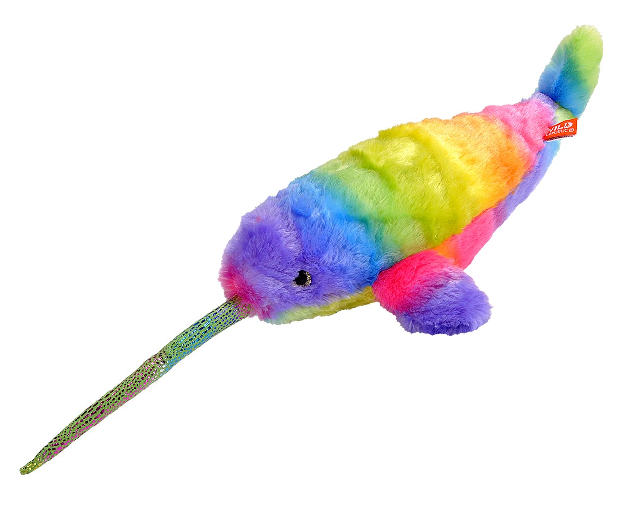 Rainbowkins Narwhal Stuffed Animal - 12"