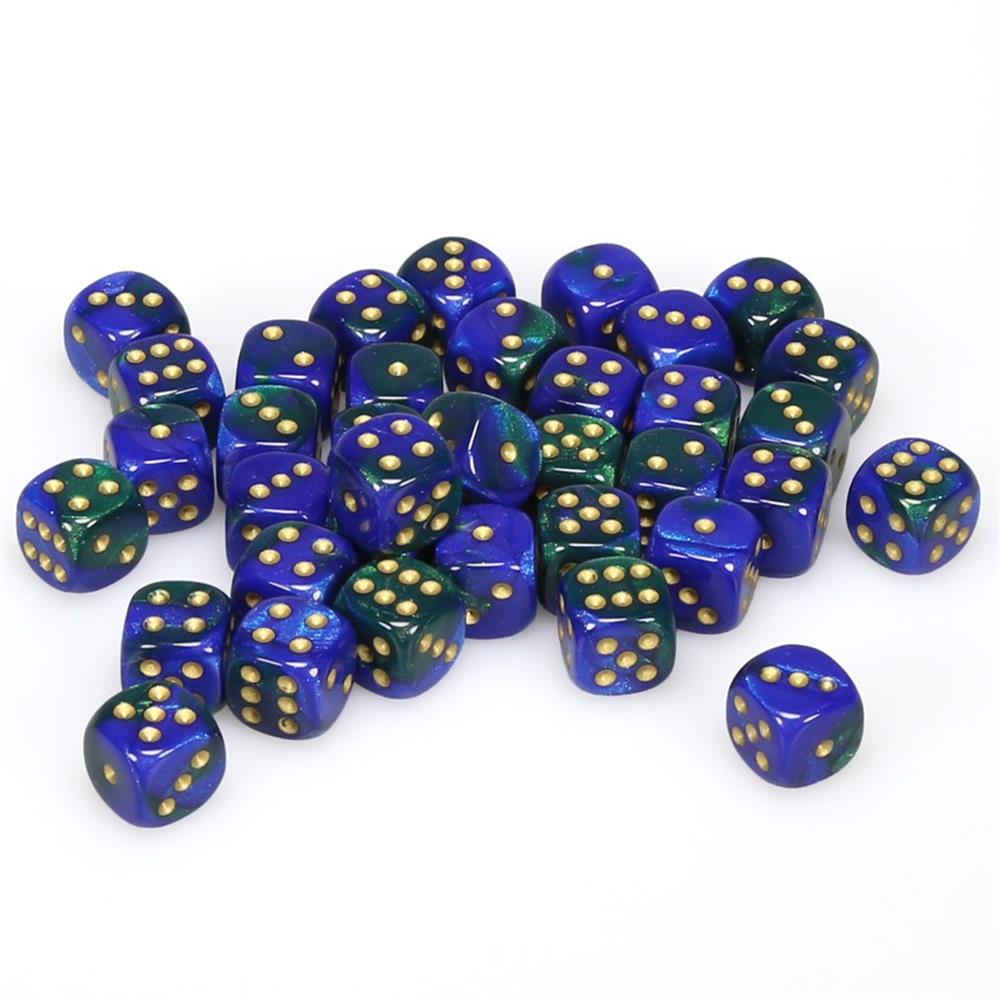 Chessex Gemini 12mm D6 Dice Block (36-Dice)