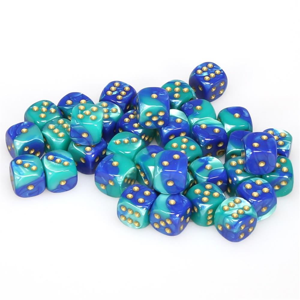 Chessex Gemini 12mm D6 Dice Block (36-Dice)