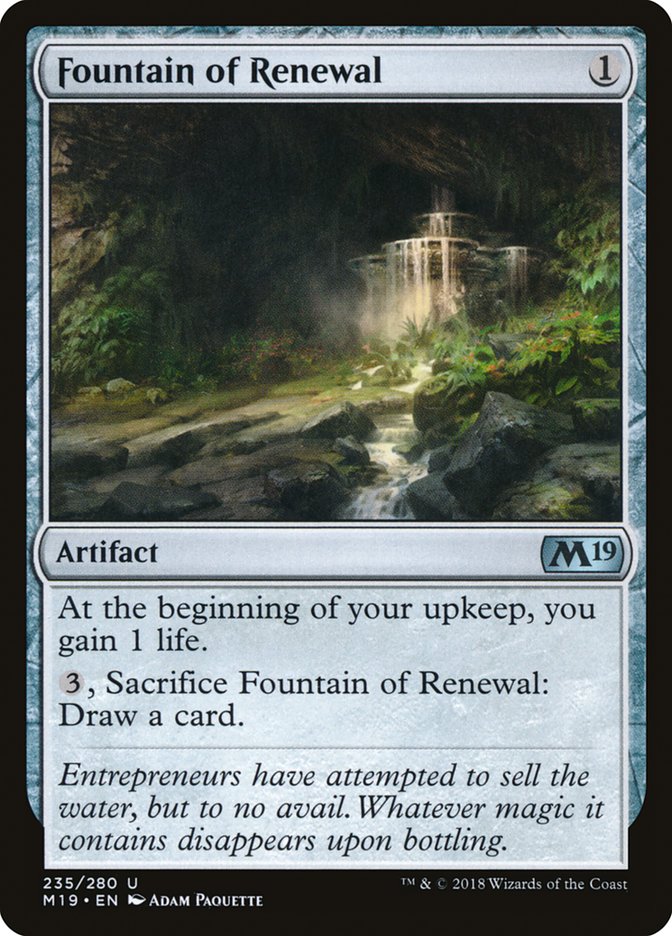 Fountain of Renewal [Foil] :: M19
