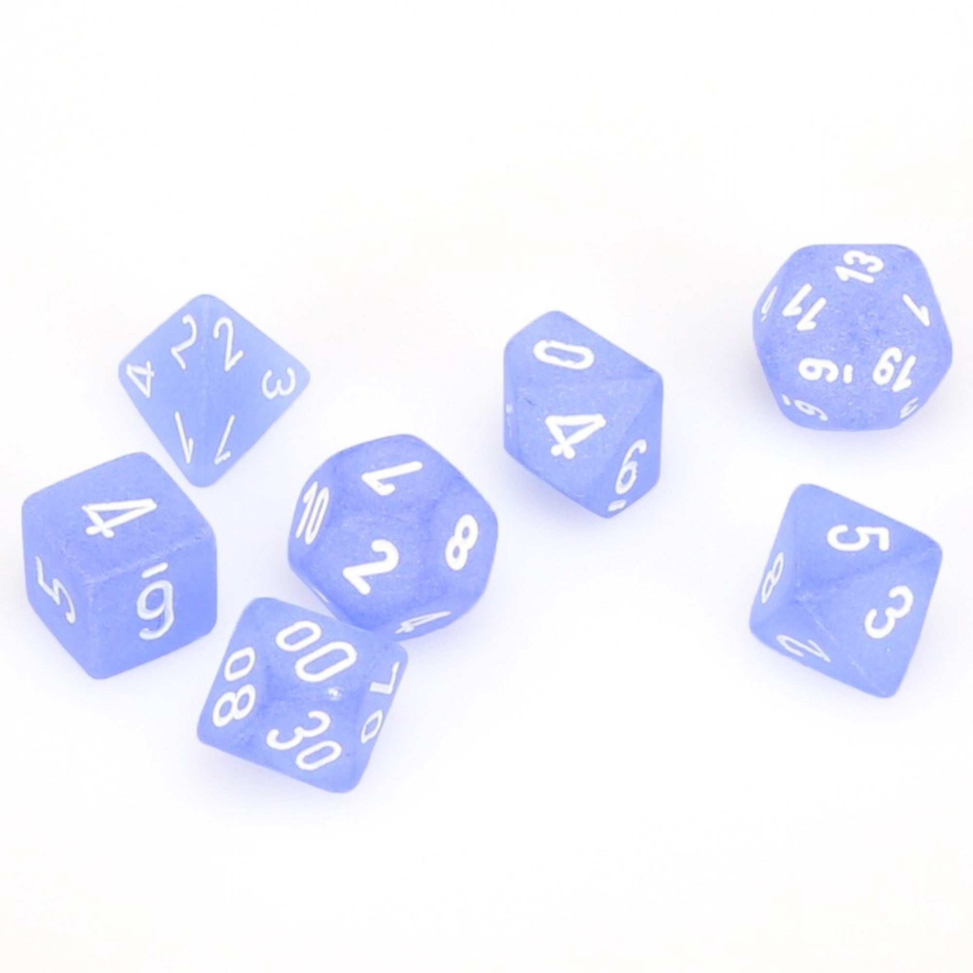 Chessex Frosted Polyhedral 7-Die Set