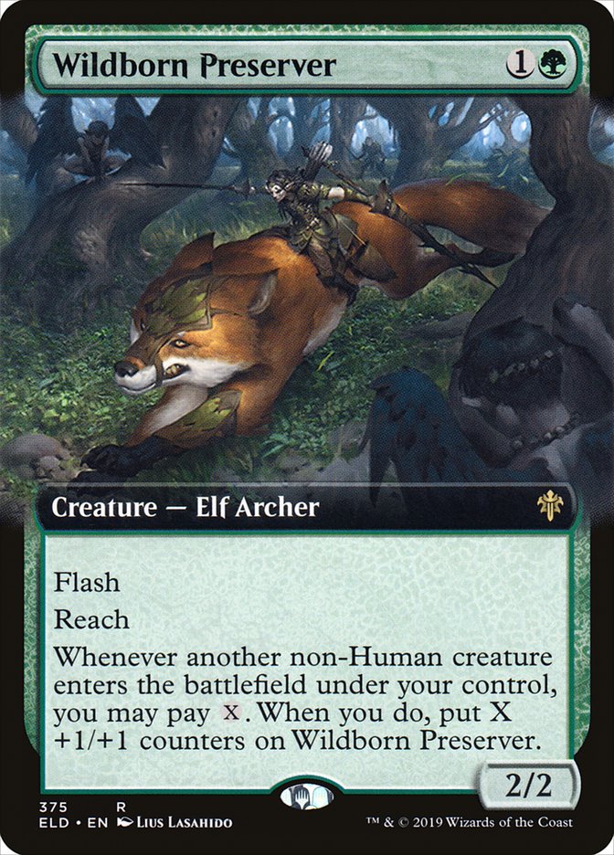 Wildborn Preserver (Extended Art) [Foil] :: ELD