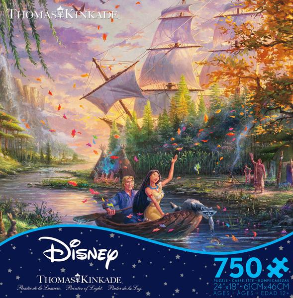 Thomas Kinkade Disney - Pocahontas 750 pc Puzzle