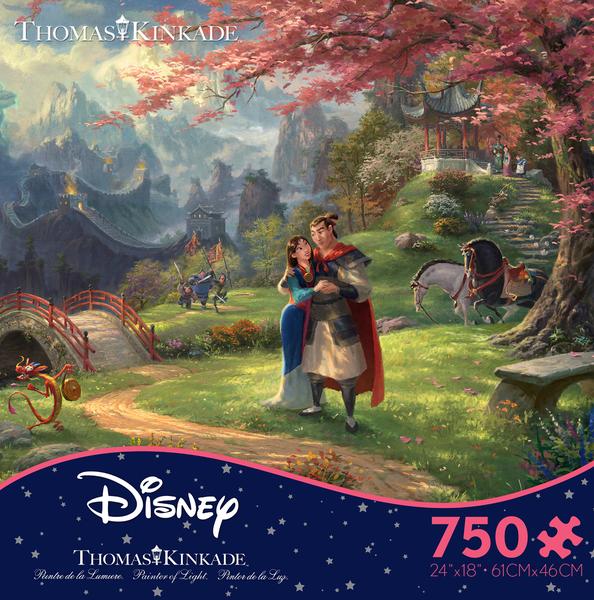Thomas Kinkade Disney - Mulan 750 pc Puzzle