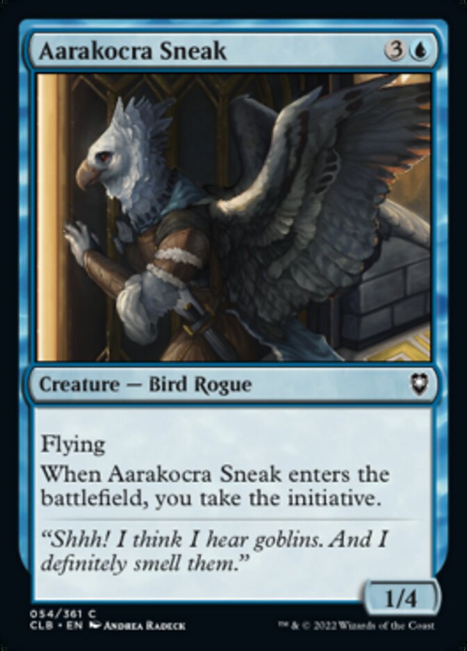 Aarakocra Sneak [Foil] :: CLB