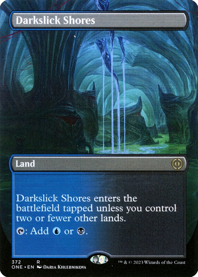 Darkslick Shores (Borderless) [Foil] :: ONE