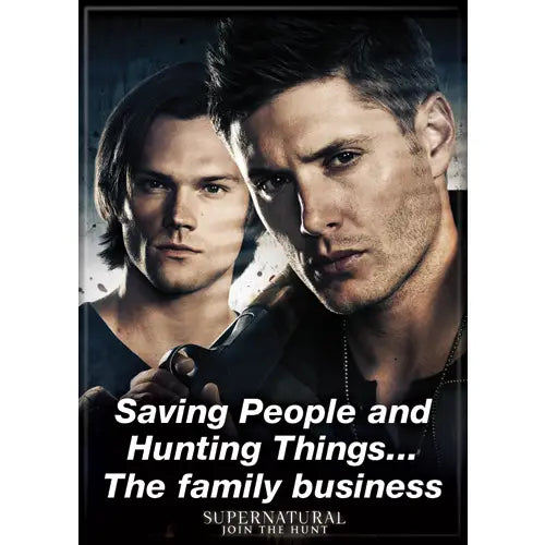 Supernatural The Family Business Magnet