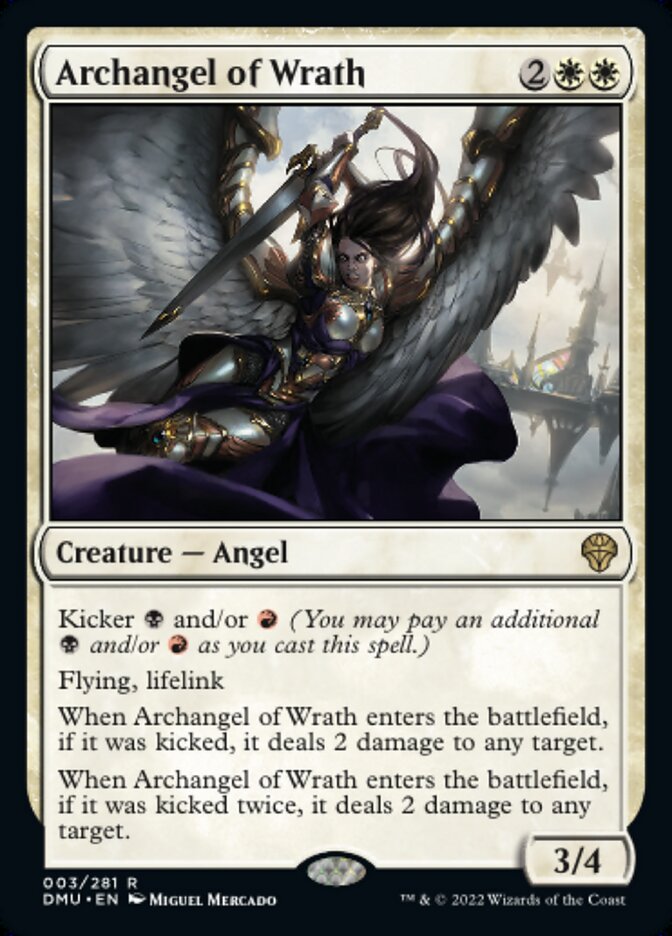 Archangel of Wrath [Foil] :: DMU