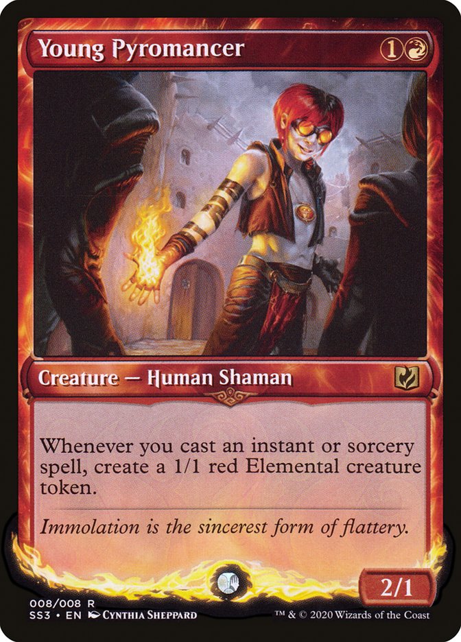 Young Pyromancer [Foil] :: SS3