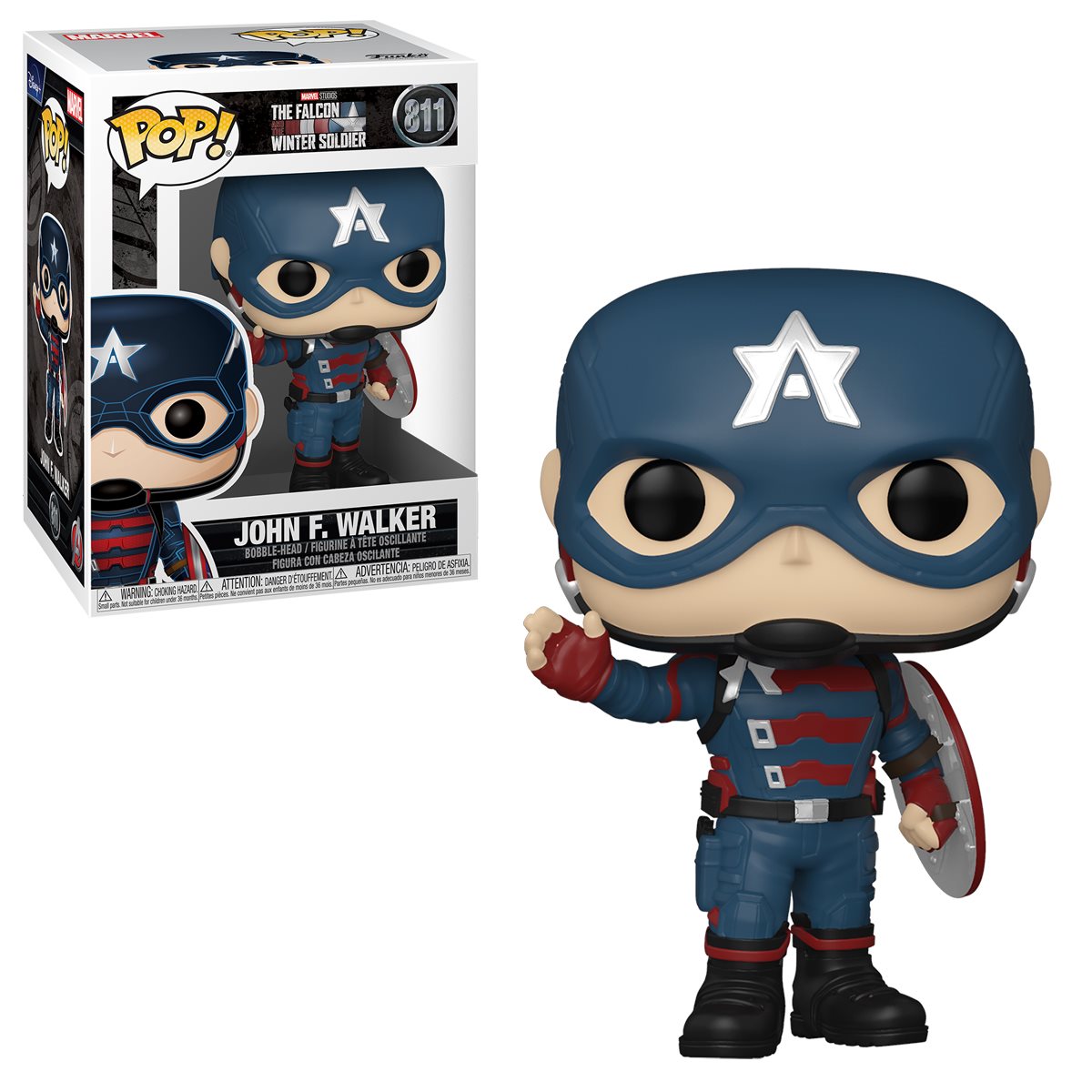 Marvel The Falcon and the Winter Soldier: John F. Walker Pop! Bobble-Head Figure (811)