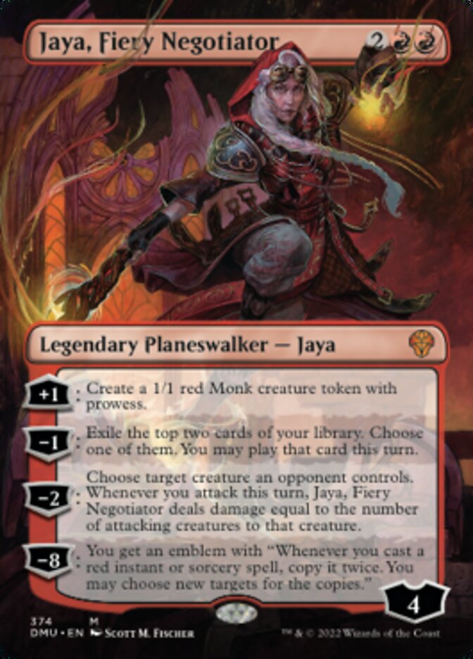 Jaya, Fiery Negotiator (Borderless) :: DMU