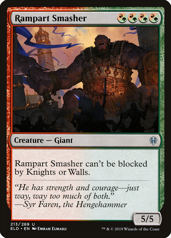 Rampart Smasher [Foil] :: ELD