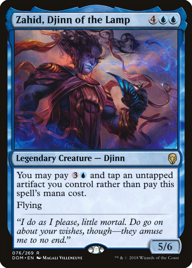 Zahid, Djinn of the Lamp [Foil] :: DOM