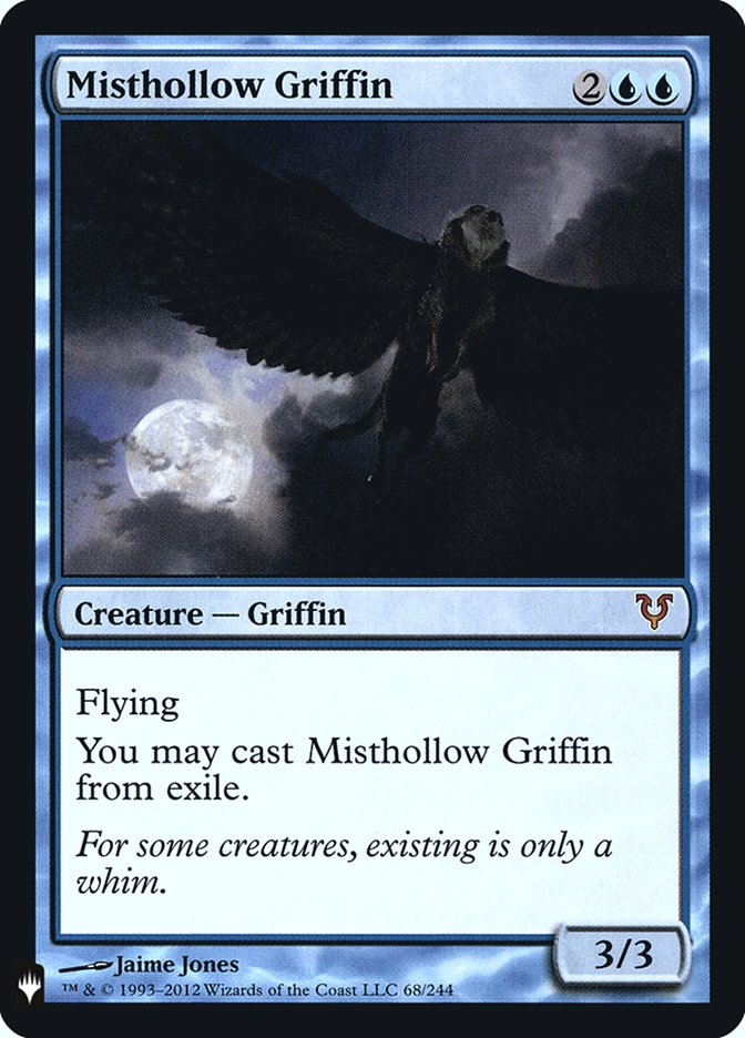 Misthollow Griffin [Foil] :: FMB1