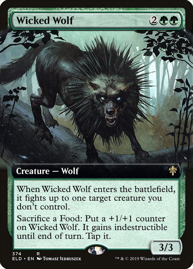 Wicked Wolf (Extended Art) [Foil] :: ELD