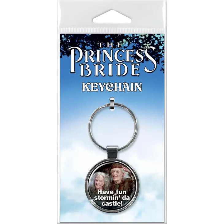 Princess Bride Stormin the Castle Keychain