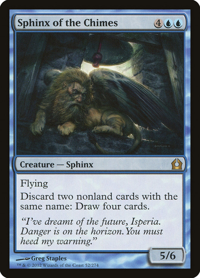 Sphinx of the Chimes :: RTR