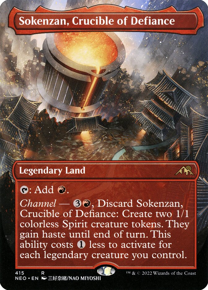 Sokenzan, Crucible of Defiance (Borderless) :: NEO