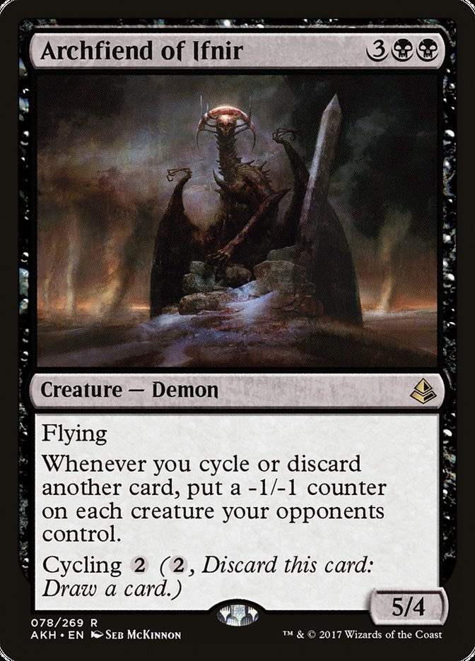 Archfiend of Ifnir [Foil] :: AKH