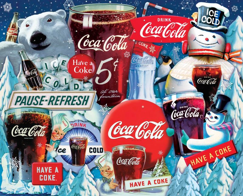 Coca-Cola Ice Cold Holiday (1000 pc puzzle)