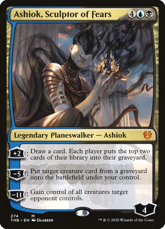 Ashiok, Sculptor of Fears [Foil] :: THB