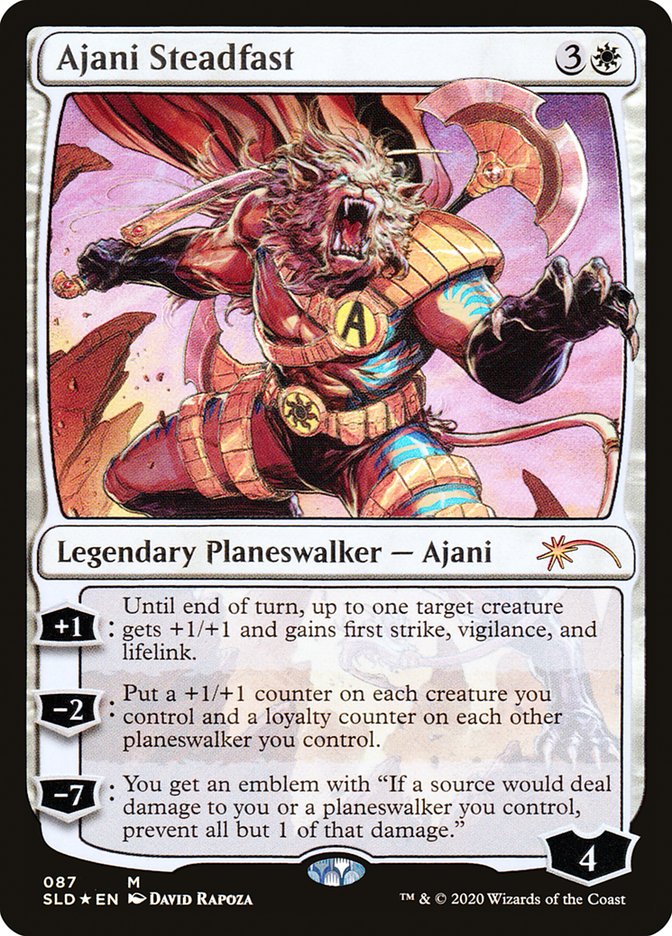 Ajani Steadfast [Foil] :: SLD