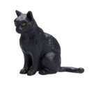 Mojo Animals: Cat Sitting Black