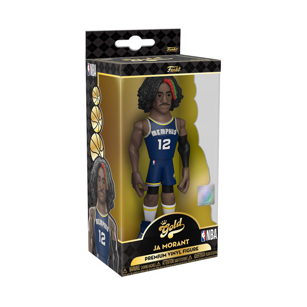 Ja Morant (Memphis Grizzlies) (Home Uniform) Funko Gold 5" NBA