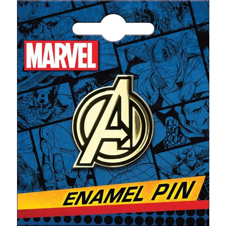 Marvel Comics Avengers Logo Enamel Pin