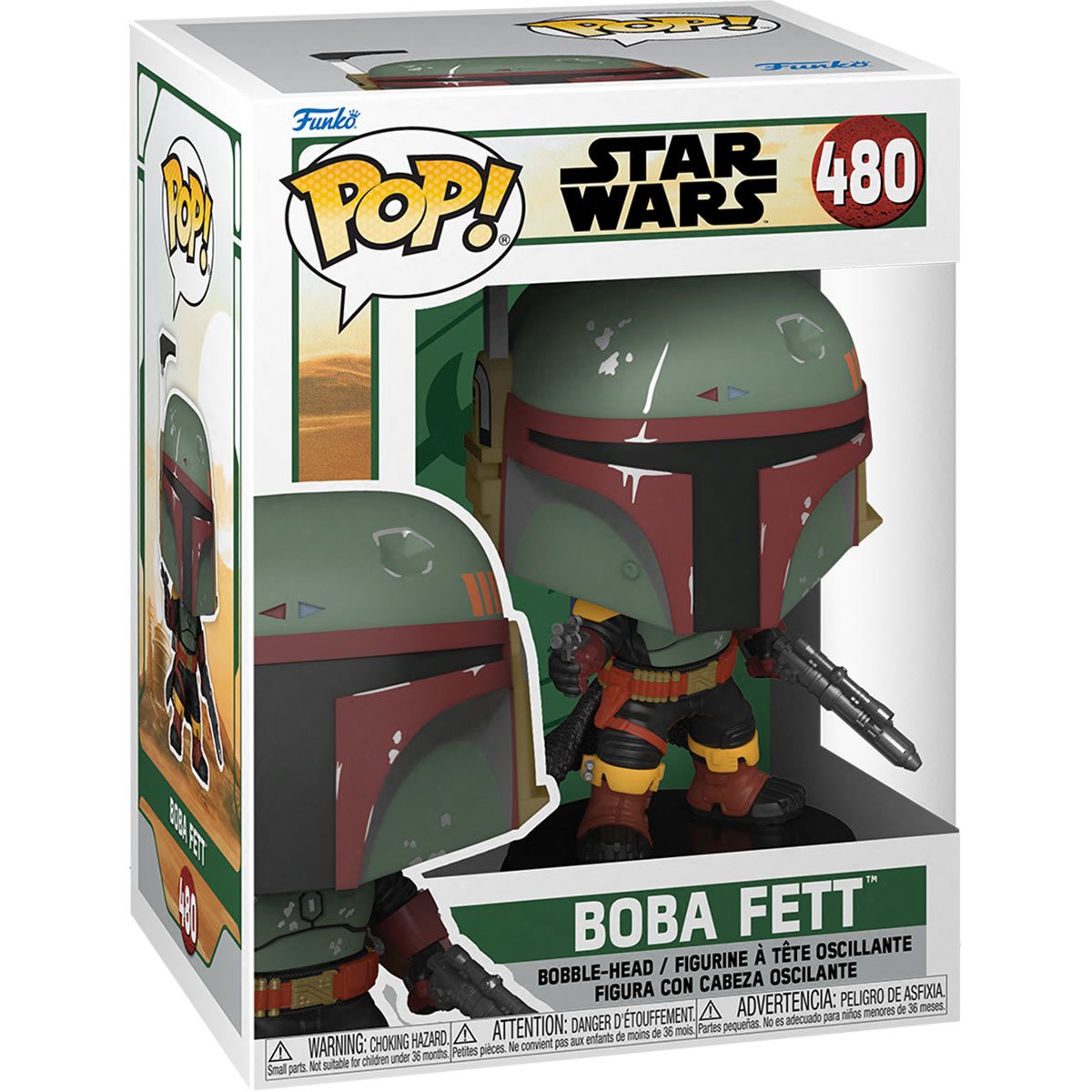 Star Wars: Book of Boba Fett - Boba Fett Pop! Vinyl Figure (480)