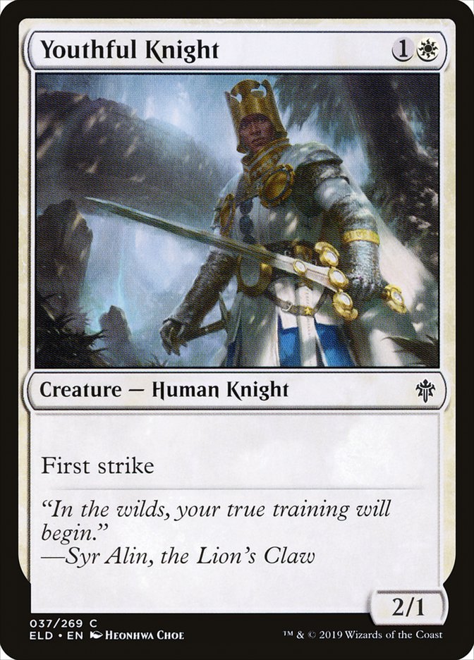 Youthful Knight [Foil] :: ELD