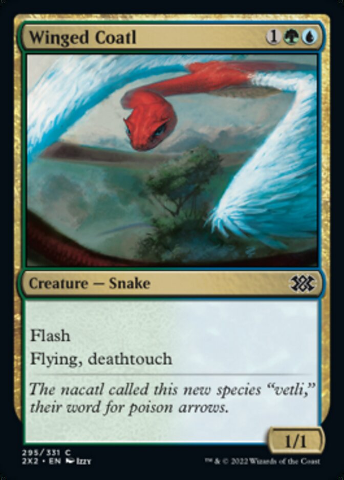 Winged Coatl [Foil] :: 2X2