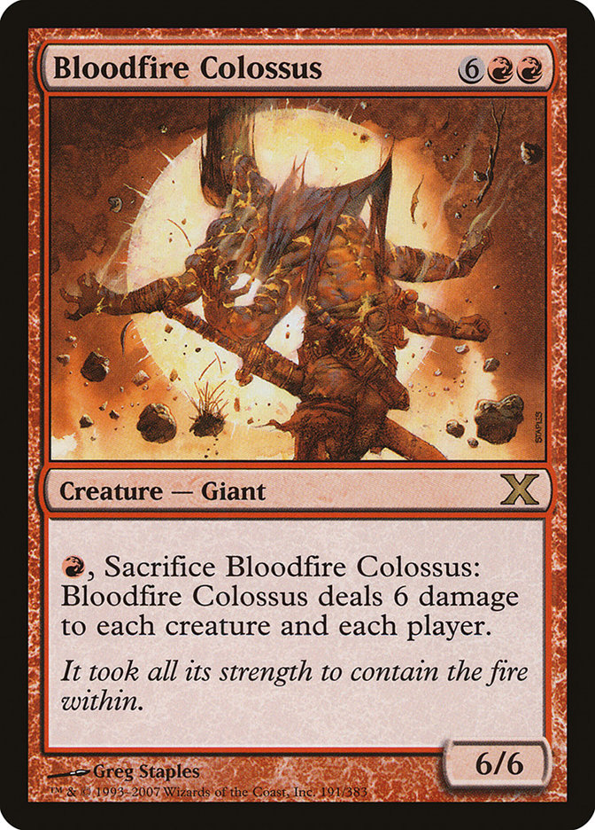 Bloodfire Colossus :: 10E
